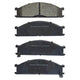RDA GP MAX LOW METALLIC BRAKE PAD SET ISUZU NISSAN SUBARU RDB438