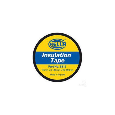 HELLA INSULATION TAPE 20M ROLL BLACK 8312