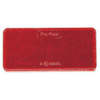 Narva Reflector Rectangle Red 44 x 94mm - 2 Pce