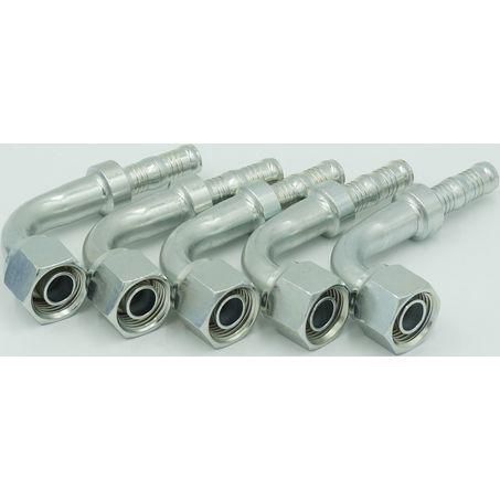 Burgaflex Steel Fitting # 10 FOR - Reduced Burgaclip #10 90° SCX1323-5