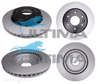 FRONT BRAKE DISC LDV D90 330MM  - AAP3244
