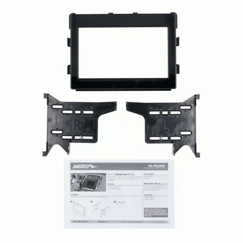 Mitsubishi ASX 2020 Onwards Double DIN Dash Kit | Black Facia Panel & Installation Kit