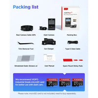 Viofo A229 Duo-G 2K Front & Rear Dash Cam – 5GHz WiFi & GPS