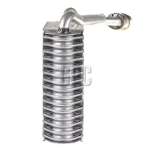 OEX Evaporator Core Plate and Fin Inlet Fitting Pad Outlet Fitting Pad