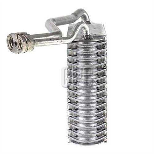 OEX Evaporator Core Plate and Fin Inlet Fitting Pad Outlet Fitting Pad