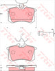 TRW Brake Pad Set Inc. Wear Sensor