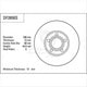 TRW Disc Brake Rotor 288mm x 13 Min