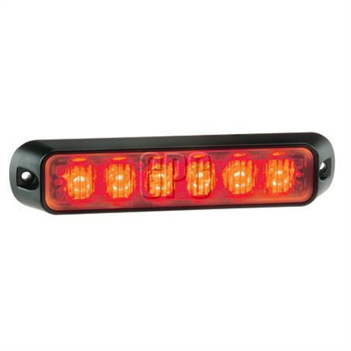 Narva LED STROBE RED 12 OR 24V PERMANENT MOUNT