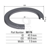 KELPRO Oil Seal Viton 42x60x7 NJ344V