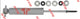 MAZDA B1800 FRONT GAS-A-JUST SHOCK STRUT ABSORBER 553086
