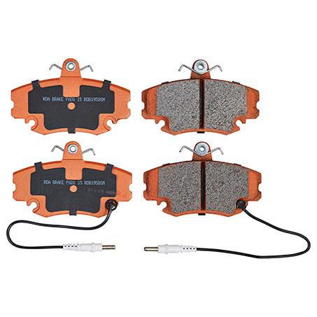 RDA BRAKES RDA GP Max General Purpose Low Metallic Brake Pad Set RDB1958