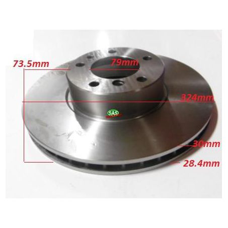 DISC BRAKE ROTOR Front BMW 5 Series E39