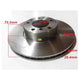 DISC BRAKE ROTOR Front BMW 5 Series E39