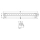 Hella Red Fork Hoist Safety Light 12/24V 2XD958130661