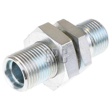OEX Steel Fitting # 8 MIOR - Bulkhead #8 Straight