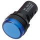 HELLA Pilot Light LED Blue 12V Screw on Terminals 2720