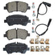 RDA BRAKES RDA GP Max General Purpose Low Metallic Brake Pad Set RDB2345