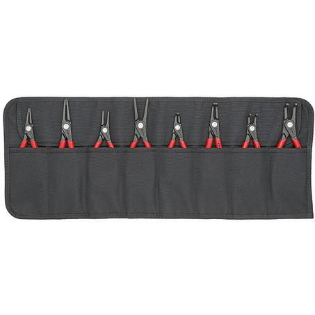 Knipex Precision Circlip Plier Set - Tool Roll 8pc 001958V02