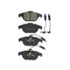 RDA BRAKES RDA GP Max General Purpose Low Metallic Brake Pad Set RDB2153