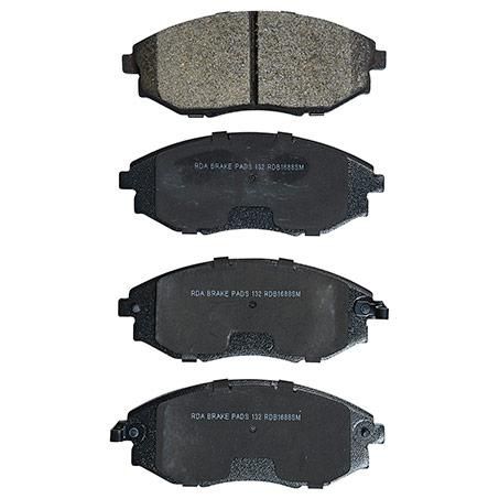 RDA GP MAX LOW METALLIC BRAKE PAD SET DAEWOO LEGANZA HOLDEN EPICA RDB1688