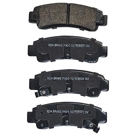 RDA BRAKES RDA GP Max General Purpose Low Metallic Brake Pad Set RDB1211