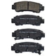 RDA BRAKES RDA GP Max General Purpose Low Metallic Brake Pad Set RDB1211