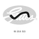 Gates Moulded Heater Hose 02-1150