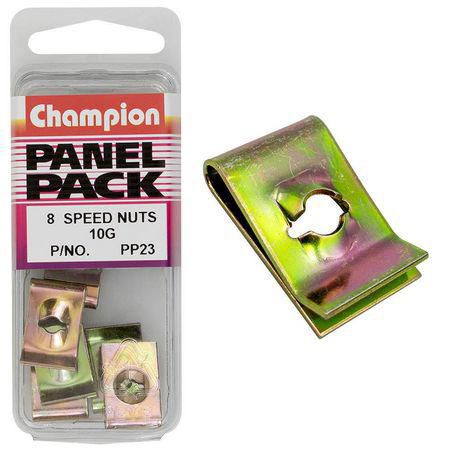 CHAMPION AUTO PARTS Champion Speed Nuts 10G PP23