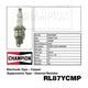 CHAMPION Spark Plug Card Of 1  Rl87Yc RL87YCMP