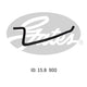 Gates Moulded Heater Hose 02-0311