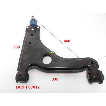SAS AUTO PARTS SAS Lower Control Arm SIR220064