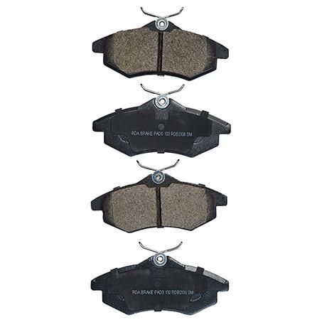 RDA BRAKES RDA GP Max General Purpose Low Metallic Brake Pad Set RDB2108