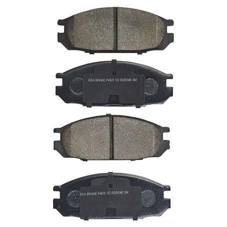 RDA GP MAX LOW METALLIC BRAKE PAD SET FORD MAVERICK NISSAN RDB1146