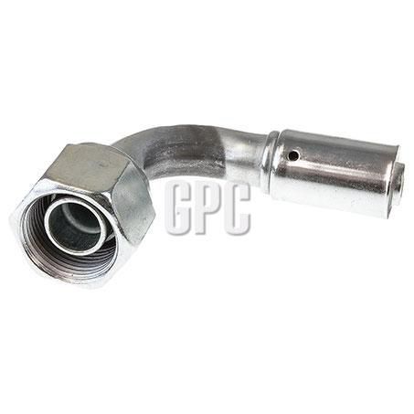 OEX Steel Fitting # 12 FOR - Reduced Beadlock Step Down #10 90