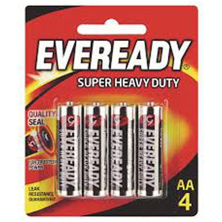 Eveready AA Battery Super Heavy Duty 4 Pk E301344000
