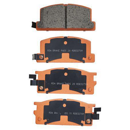 RDA BRAKES RDA GP Max General Purpose Low Metallic Brake Pad Set RDB327