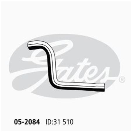 Gates Radiator Hose 05-2084