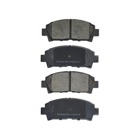 RDA GP MAX LOW METALLIC BRAKE PAD SET TOYOTA RDB1352