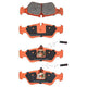 RDA GP MAX LOW METALLIC BRAKE PAD SET MERCEDES-BENZ VOLKSWAGEN RDB1952