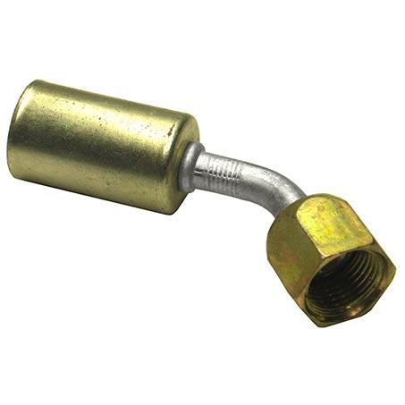 Atco Aluminium Fitting # 6 Female Flare - Beadlock #6 45° BLX1111