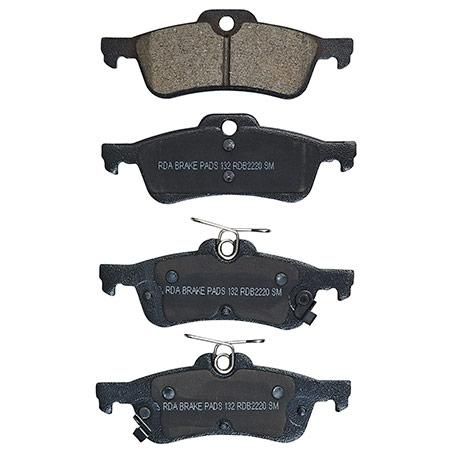 RDA GP MAX LOW METALLIC BRAKE PAD SET HONDA CIVIC RDB2220