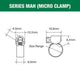 Tridon Hose Clamp 22-45mm Stainless Steel MAH020P