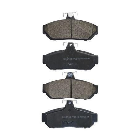 RDA GP MAX LOW METALLIC BRAKE PAD SET HOLDEN EARLY TORANA LX RDB1023