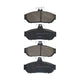 RDA GP MAX LOW METALLIC BRAKE PAD SET HOLDEN EARLY TORANA LX RDB1023
