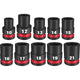 Milwaukee 12 Pc 1/2in Dr Impact Socket Set - Metric 49667052