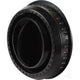 REDDOT CORPORATION Louvre Round Black Plastic