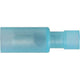 OEX Crimp Terminal Female Bullet Blue Terminal Size 4mm Polycarbonate 50 P