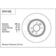TRW Disc Brake Rotor 280mm x 21.8 Min