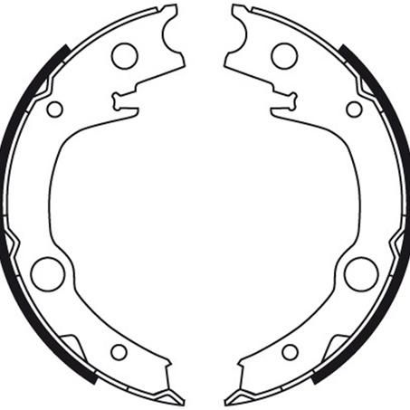 TRW Brake Shoe 172mm x 32mm