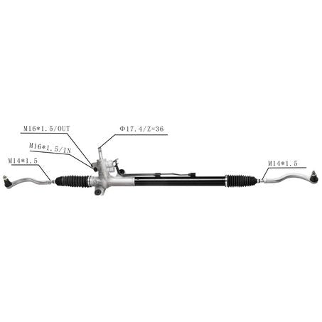 SAS AUTO PARTS SAS Steering Rack Assembly SR5000